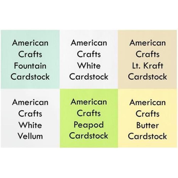 May 2016 Cardstock Scrapbook Kit