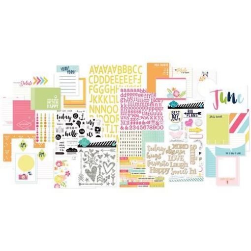 June 2016 Project Life Scrapbook Kit Hip Kit Club Scrapbook Kit Club