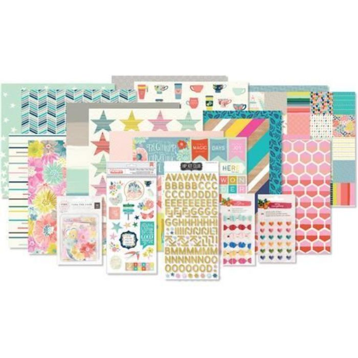 September 2017 Hip Kit Club Main Scrapbook Kit