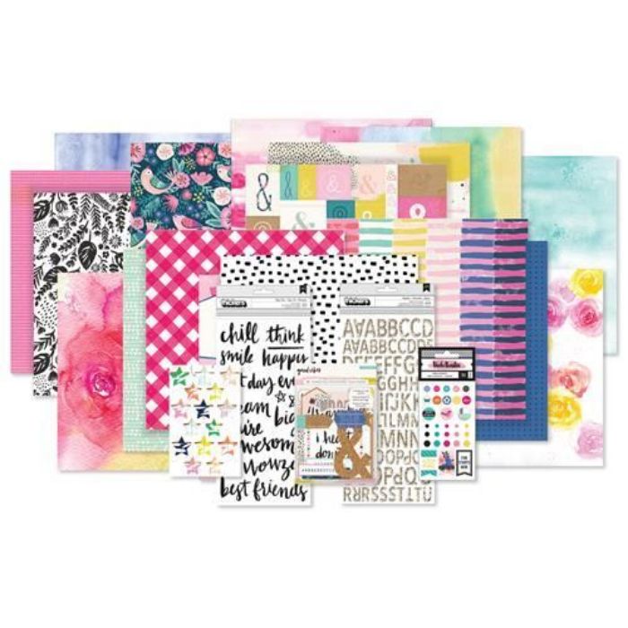 December 2017 Hip Kit Club Main Scrapbook Kit 