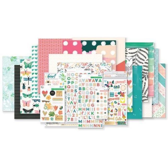 February 2018 Hip Kit Club Main Scrapbook Kit 