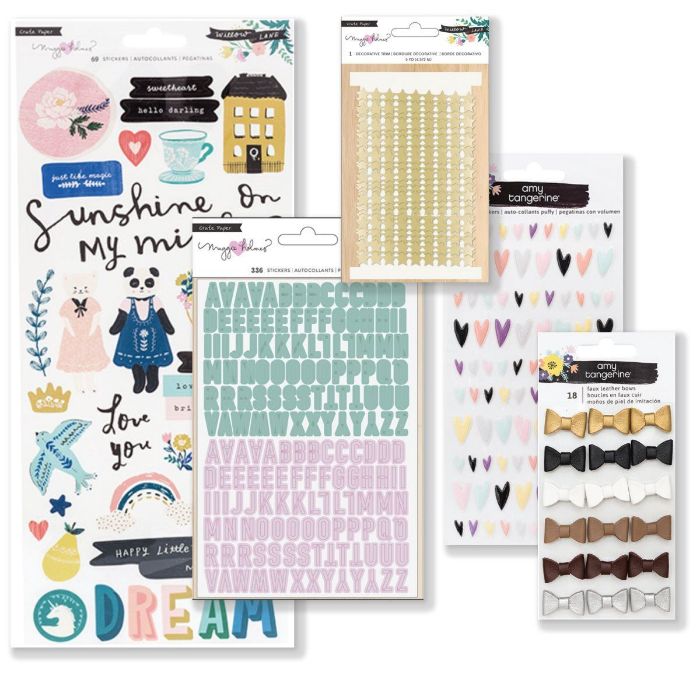 August 2018 Hip Kit Club Project Life Scrapbook Kit