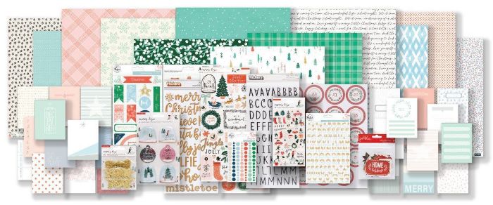 November 2018 Hip Kit Club December Daily Documented Scrapbook Kit