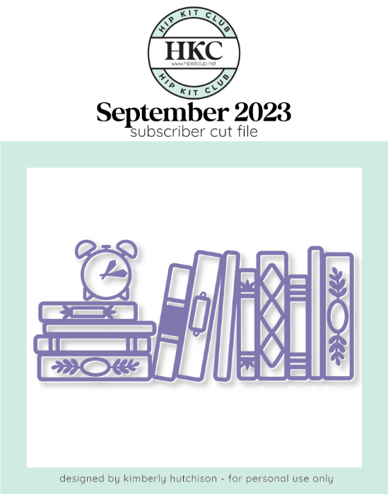 Picture of September 2023 Books Cut File 