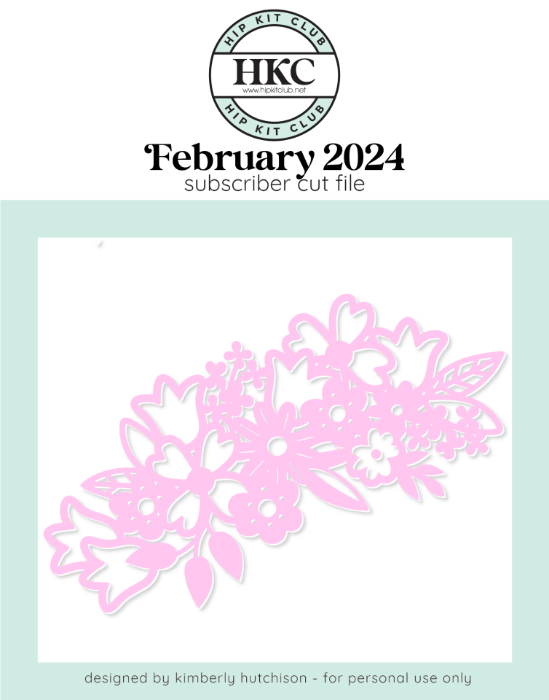 Spring Floral Cut File