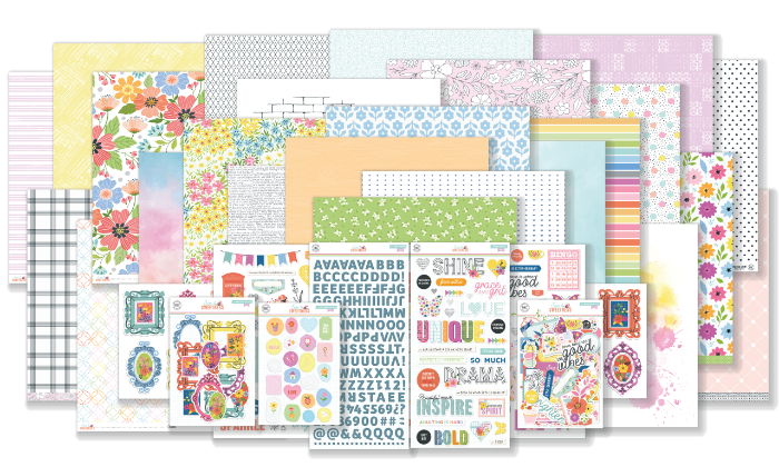 Hip Kit January 2025: Sass & Sweetness Main Kit | Exclusive Papers & Stickers