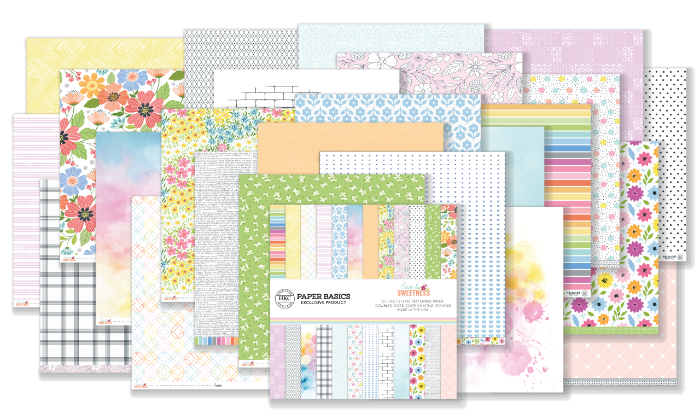 Hip Kit Club January 2025: Sass & Sweetness Paper Kit | 12 Exclusive Pattern Papers