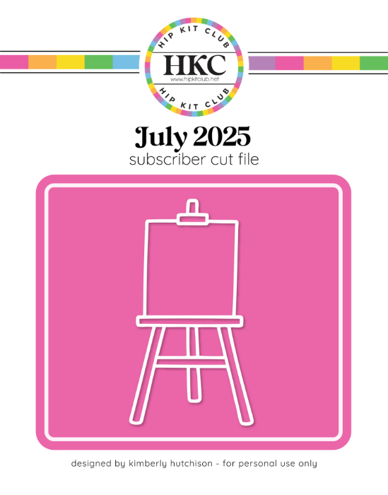 Picture of July 2025 Easel Cut FIle