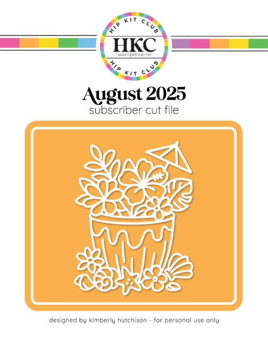 Picture of August 2025 Tropical Coconut Cut FIle