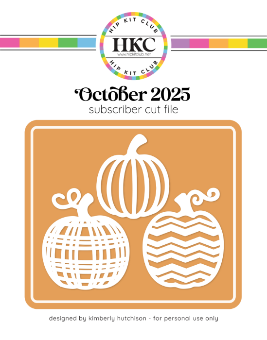 Picture of October 2025 Pumpkin Trio Cut File